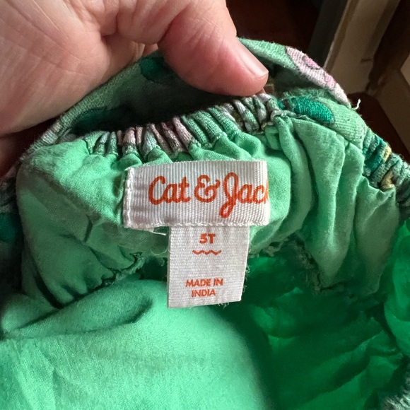 Floral printed cotton dress - Picture 4 of 5